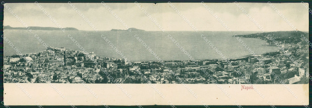 Napoli Città doppia cartolina ZK5141 – fronte