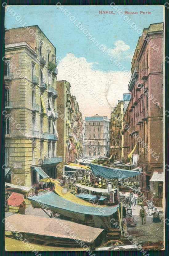 Napoli Città mercato cartolina ZK5142 – fronte