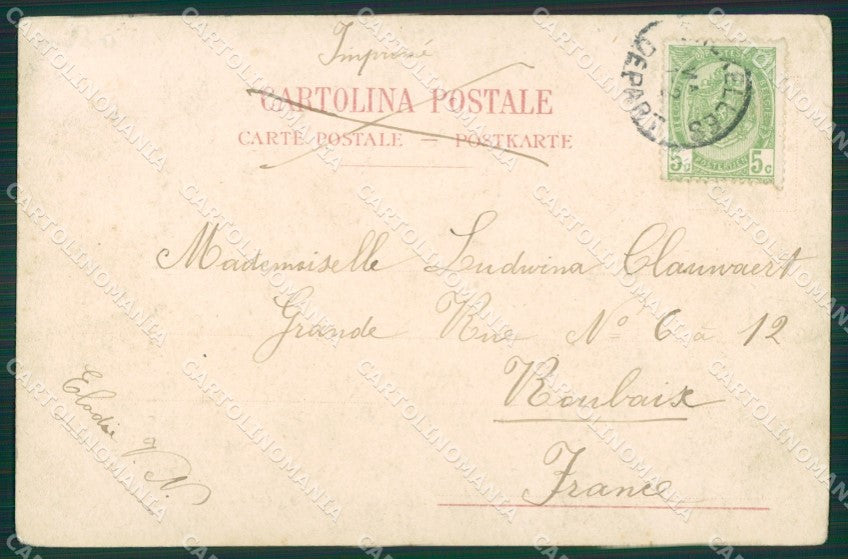 Napoli Città Carrozza cartolina ZK5143 – retro