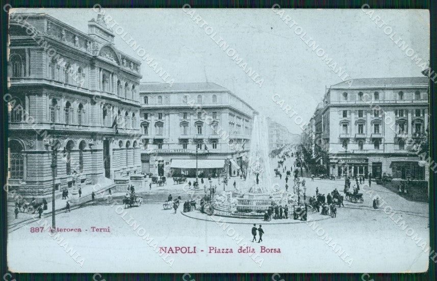 Napoli Città Carrozze cartolina ZK5147 – fronte
