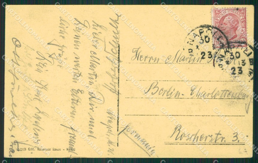 Napoli Città cartolina ZK5152 – retro