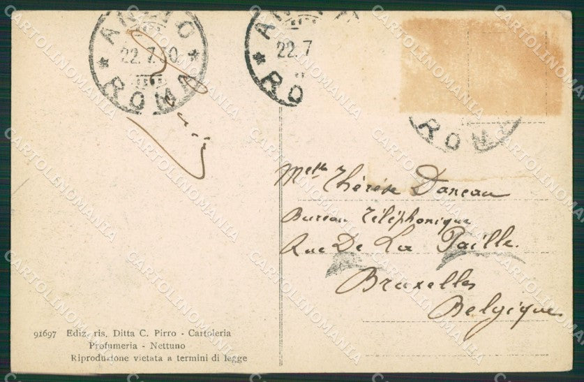 Roma Nettuno cartolina ZK5166 – retro