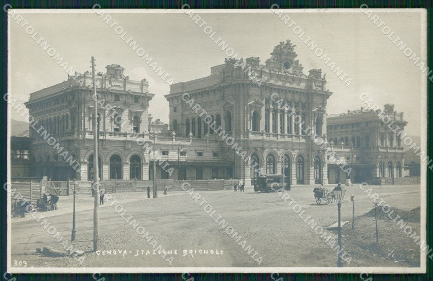 Genova Stazione Brignole J.Neer Foto cartolina ZK5220 – fronte