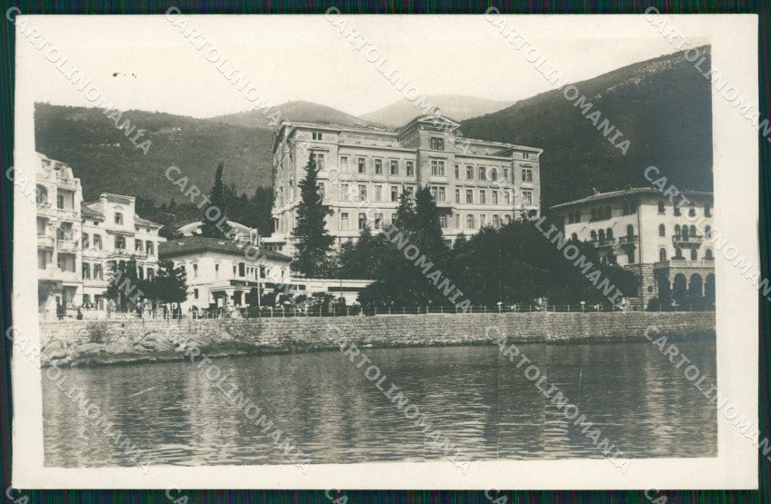 Croazia Fiume PIEGHINA Foto cartolina ZK5228 – fronte