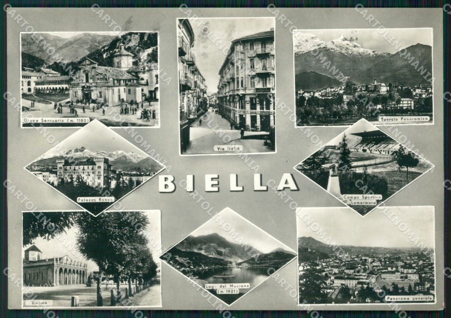 Biella Città Foto FG cartolina ZK5235 – fronte
