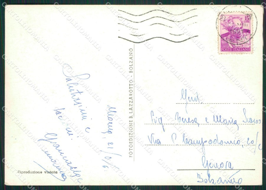 Trento Moena Costumi ABRASA Foto FG cartolina ZK5242 – retro