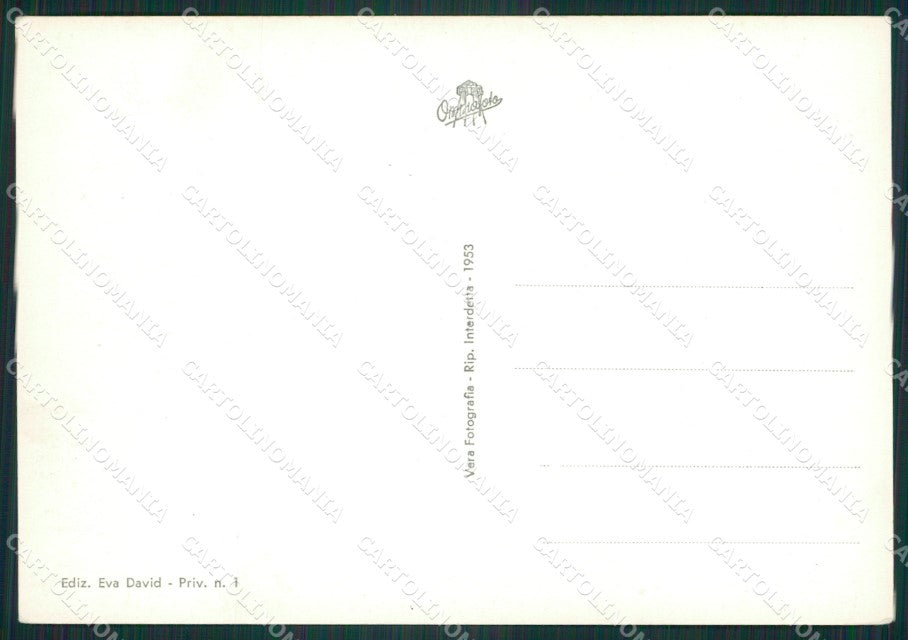 Aosta Gressoney Saint Jean Valdobbia Nevicata Foto FG cartolina ZK5250 – retro