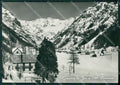 Aosta Gressoney Saint Jean Nevicata STRAPPINO Foto FG cartolina ZK5266 – fronte