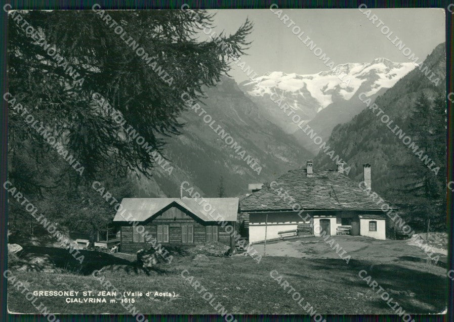 Aosta Gressoney Saint Jean Cialvrina Foto FG cartolina ZK5269 – fronte