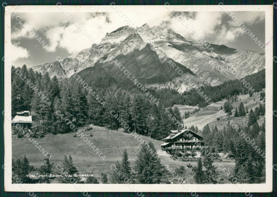 Svizzera Scuol Hof Zuort Val Sinestra ABRASA Foto FG cartolina ZK5271 – fronte
