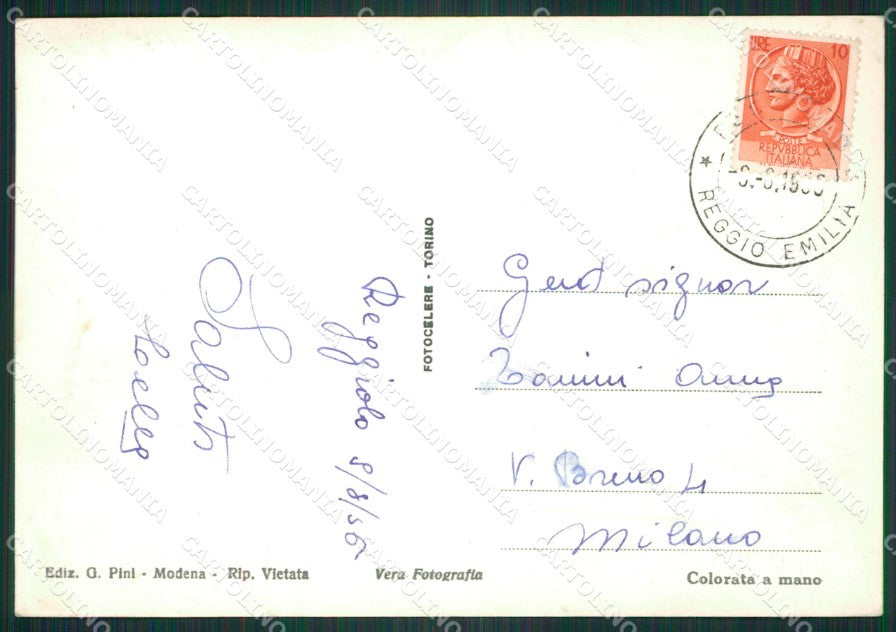 Reggio Emilia Reggiolo Foto FG cartolina ZK5273 – retro