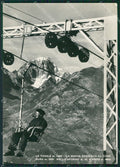 Aosta La Thuile Seggiovia Foto FG cartolina ZK5283 – fronte