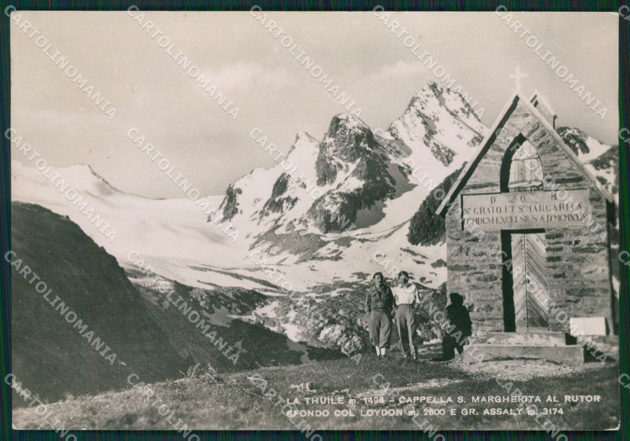 Aosta La Thuile Foto FG cartolina ZK5284 – fronte