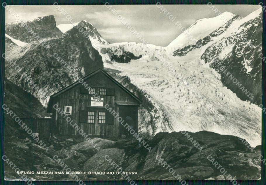 Aosta Saint Jacques Rifugio Mezzalama Ghiacciaio Foto FG cartolina ZK5294 – fronte