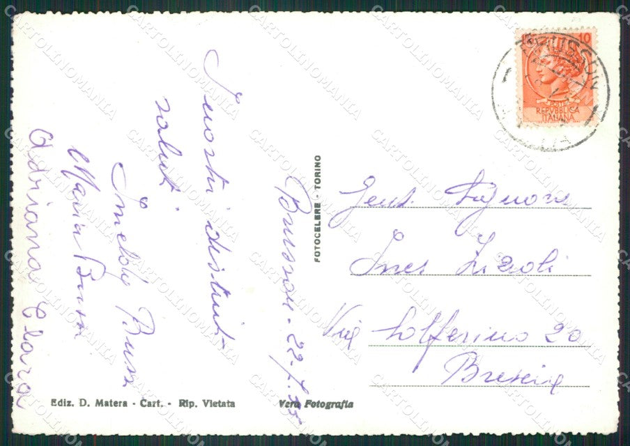 Aosta Brusson Foto FG cartolina ZK5298 – retro