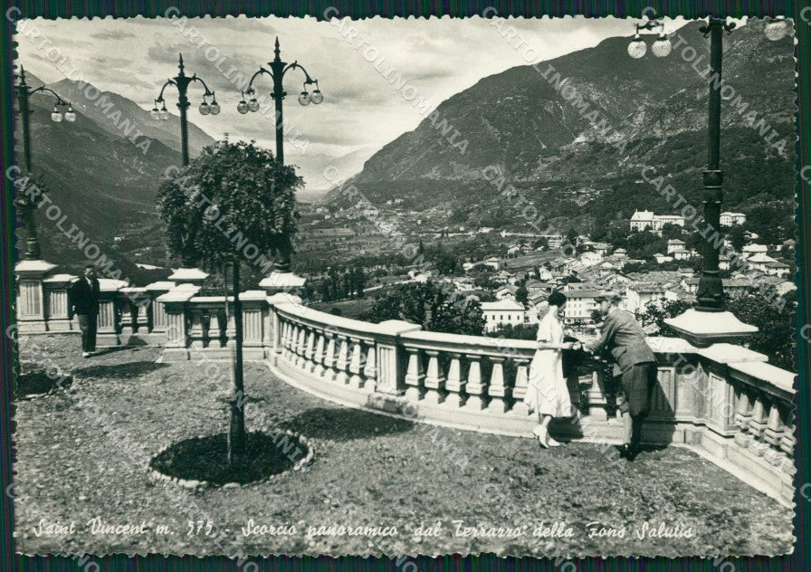 Aosta Saint Vincent Foto FG cartolina ZK5308 – fronte