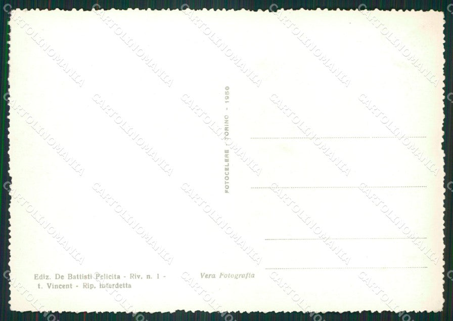 Aosta Saint Vincent Foto FG cartolina ZK5308 – retro