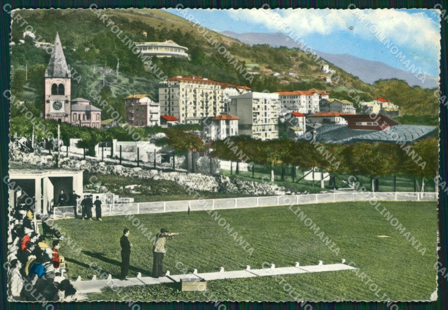 Aosta Saint Vincent Tiro a Volo Foto FG cartolina ZK5313 – fronte