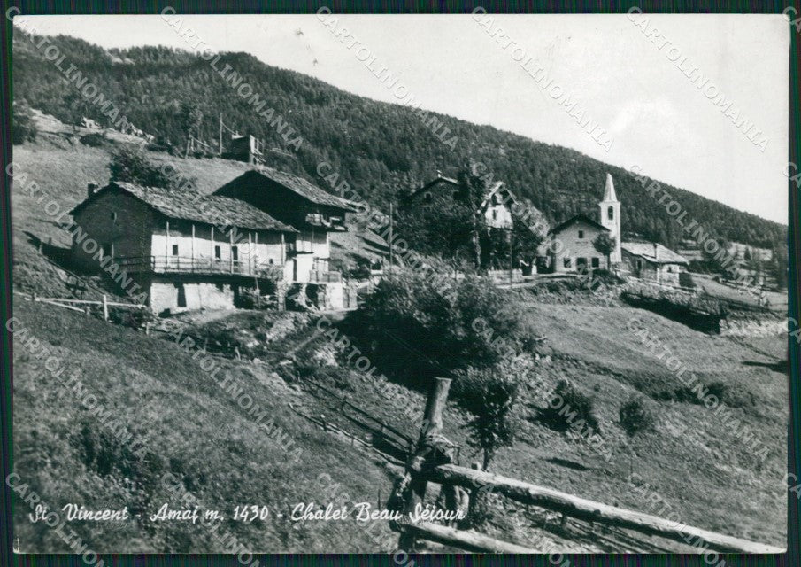 Aosta Saint Vincent AmajFORI Foto FG cartolina ZK5314 – fronte