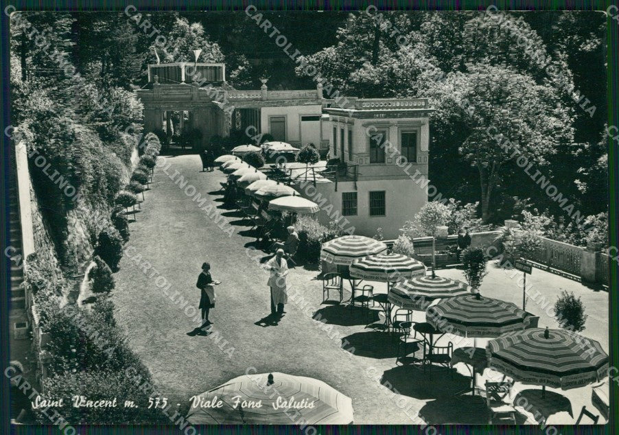 Aosta Saint Vincent Foto FG cartolina ZK5316 – fronte