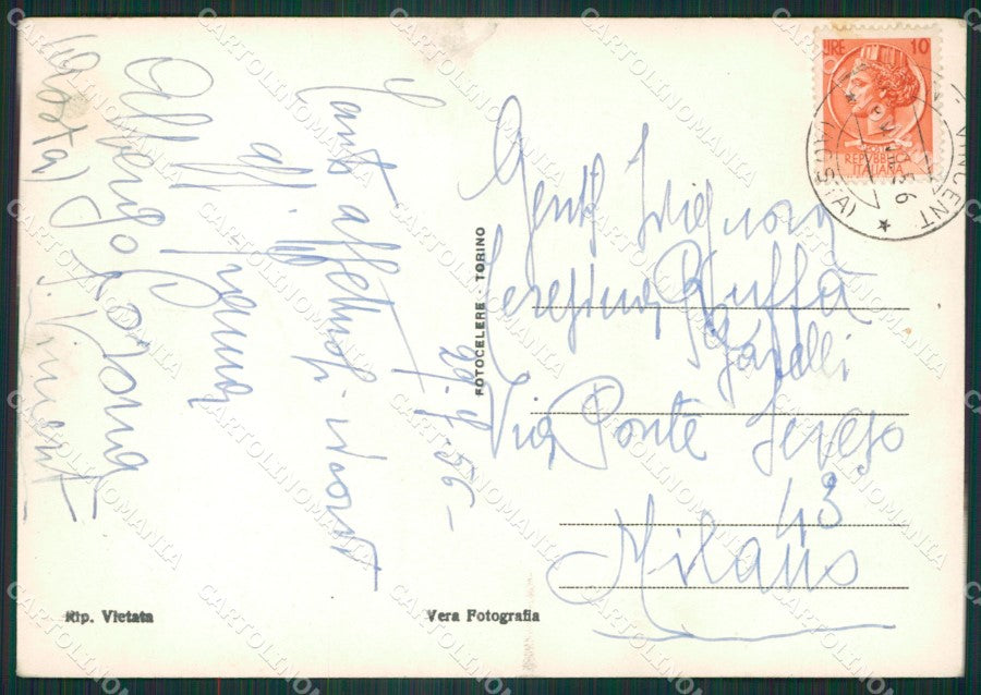 Aosta Saint Vincent Foto FG cartolina ZK5316 – retro
