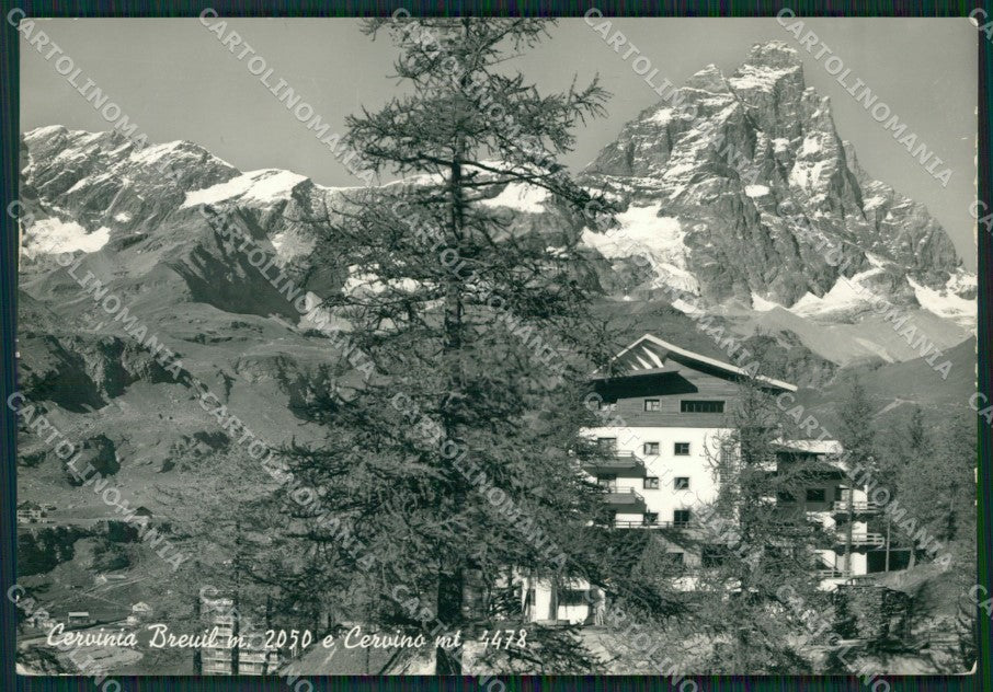 Aosta Valtournanche Cervinia Breuil Foto FG cartolina ZK5318 – fronte