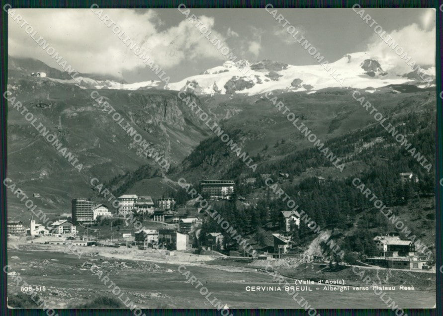 Aosta Valtournanche Cervinia Breuil Foto FG cartolina ZK5322 – fronte