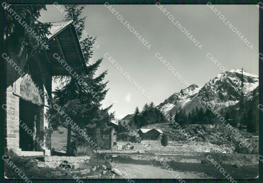 Aosta Saint Vincent Colle di Joux PIEGHINA Foto FG cartolina ZK5327 – fronte