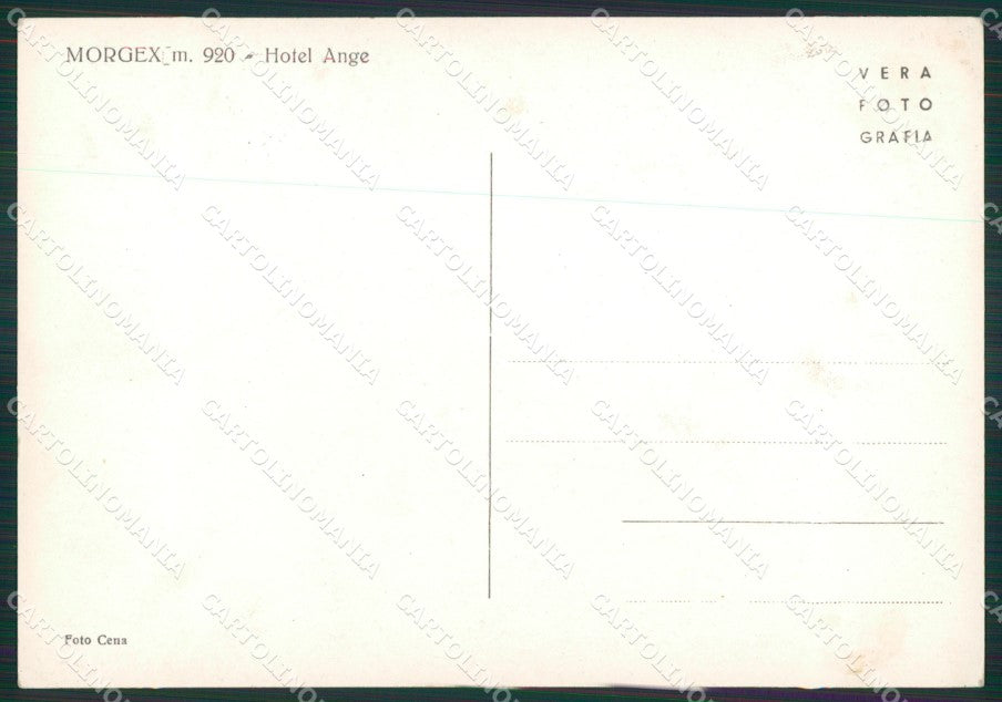 Aosta Morgex Foto FG cartolina ZK5328 – retro