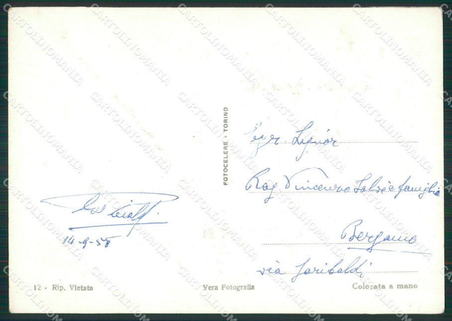 Aosta Saint Vincent Costumi PIEGHINA Foto FG cartolina ZK5329 – retro