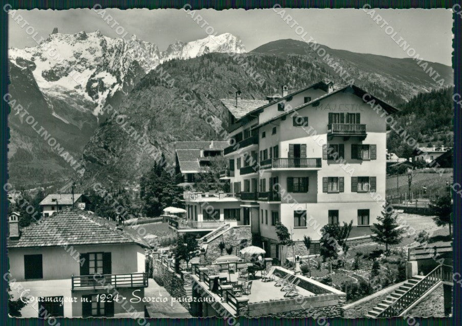Aosta Courmayeur Foto FG cartolina ZK5334 – fronte