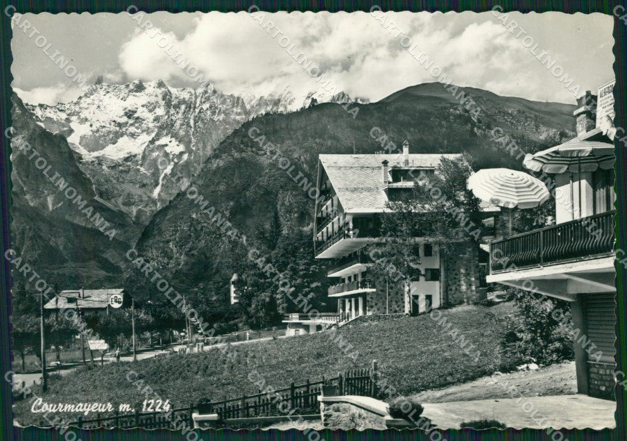 Aosta Courmayeur Foto FG cartolina ZK5339 – fronte