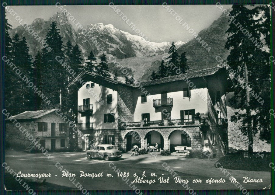 Aosta Courmayeur Plan Ponquet Foto FG cartolina ZK5341 – fronte