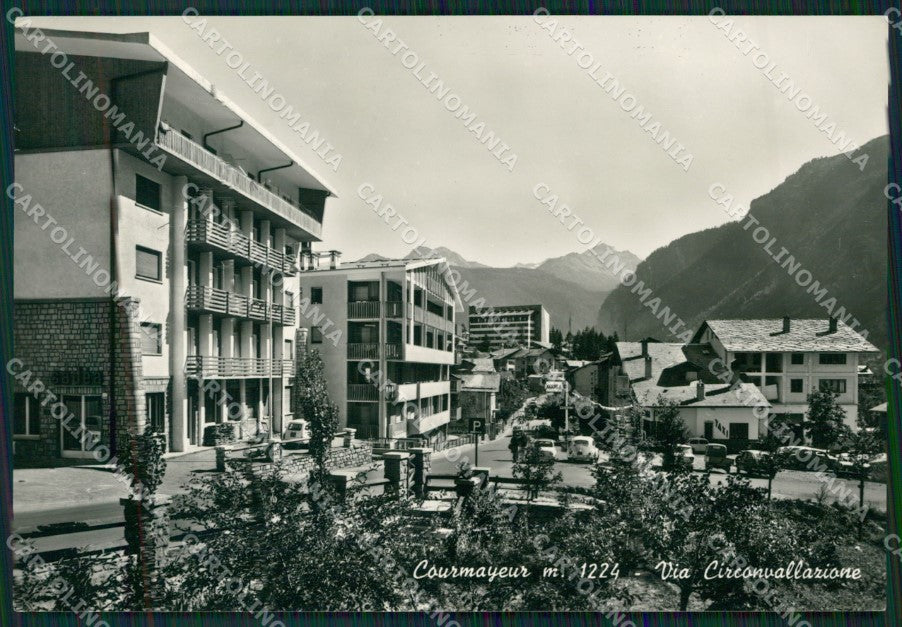 Aosta Courmayeur Foto FG cartolina ZK5348 – fronte