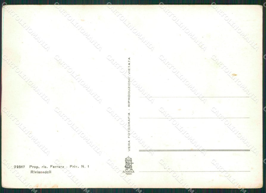 L'Aquila Rivisondoli Foto FG cartolina ZK5373 – retro