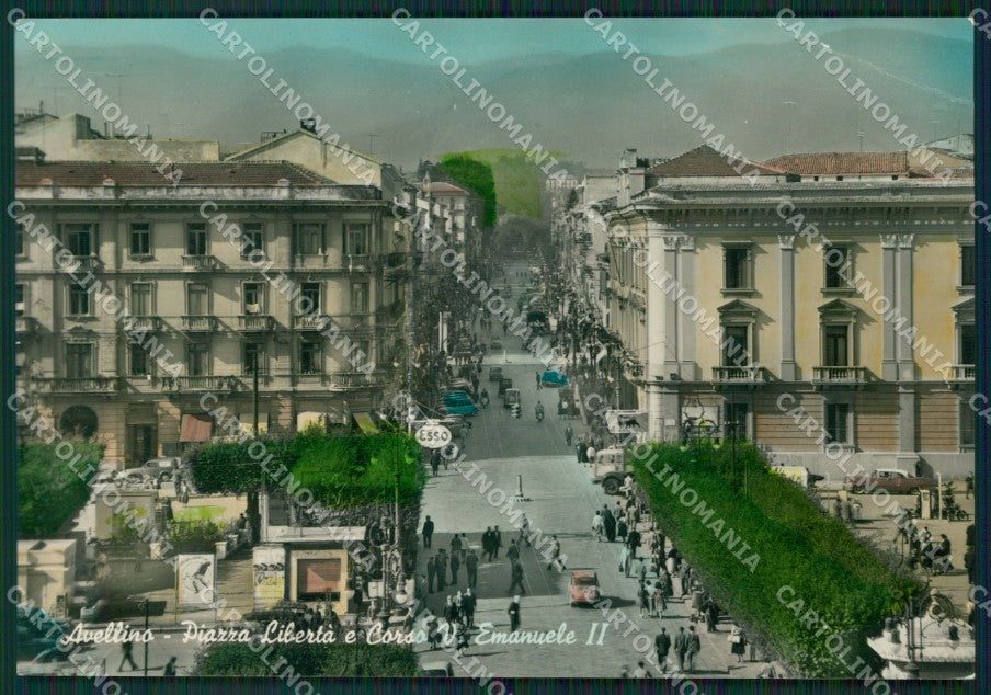 Avellino Città PIEGA Foto FG cartolina ZK5374 – fronte