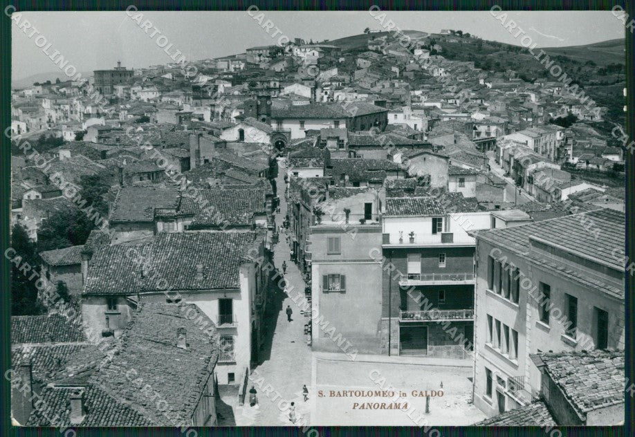 Benevento San Bartolomeo in Galdo Foto FG cartolina ZK5376 – fronte