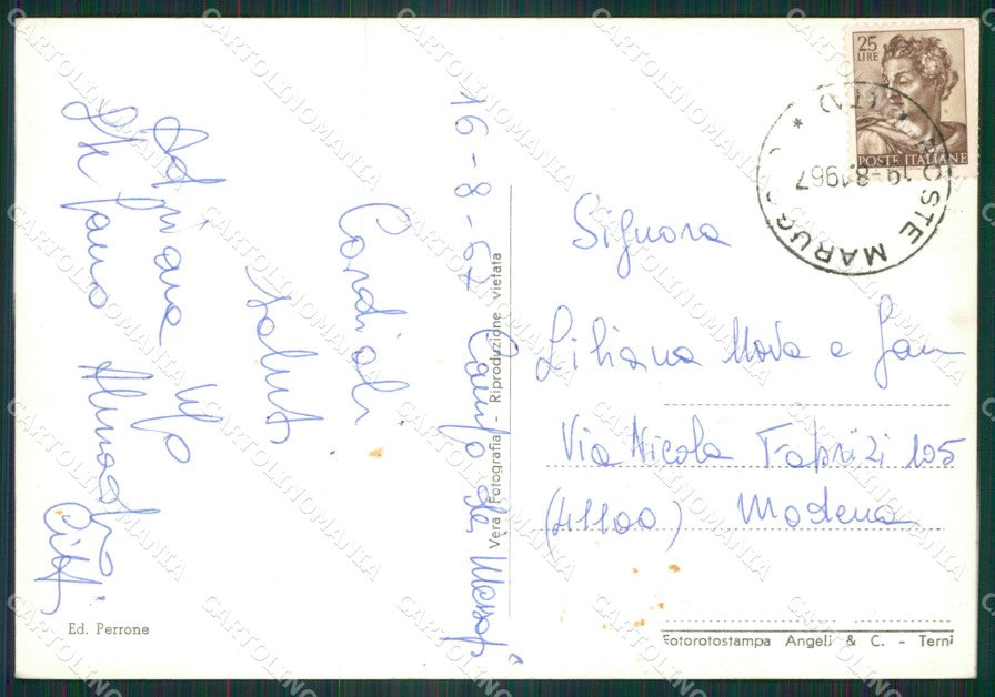 Taranto Manduria Foto FG cartolina ZK5377 – retro