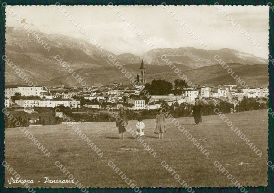 L'Aquila Sulmona Foto FG cartolina ZK5435 – fronte