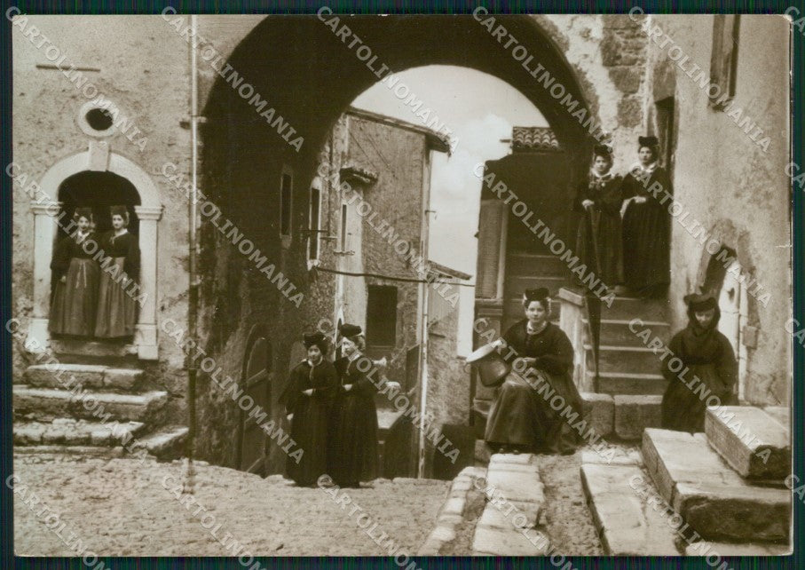 L'Aquila Scanno PIEGA Costumi Foto FG cartolina ZK5437 – fronte