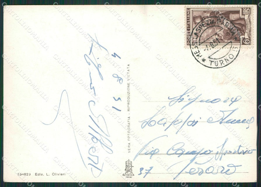Massa Carrara Villafranca Lunigiana Ponte Magra Foto FG cartolina ZK5441 – retro