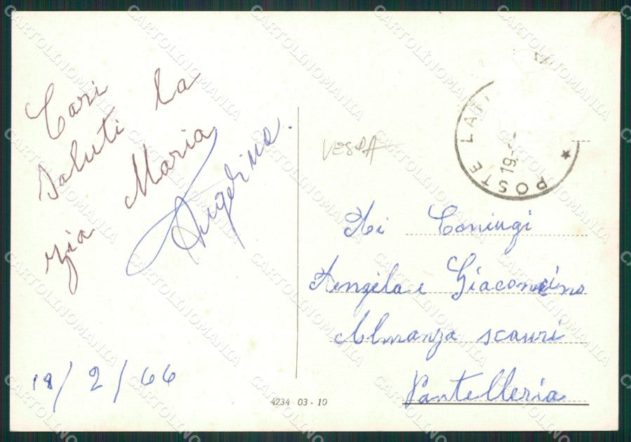Latina Città Lambretta Foto FG cartolina ZK5466 – retro