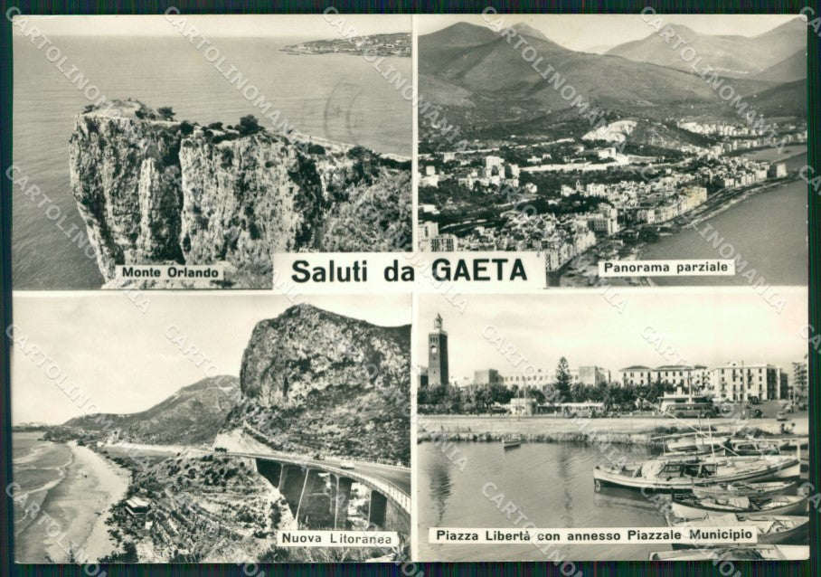 Latina Gaeta Saluti da Foto FG cartolina ZK5479 – fronte