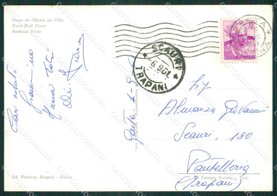 Latina Gaeta Foto FG cartolina ZK5480 – retro