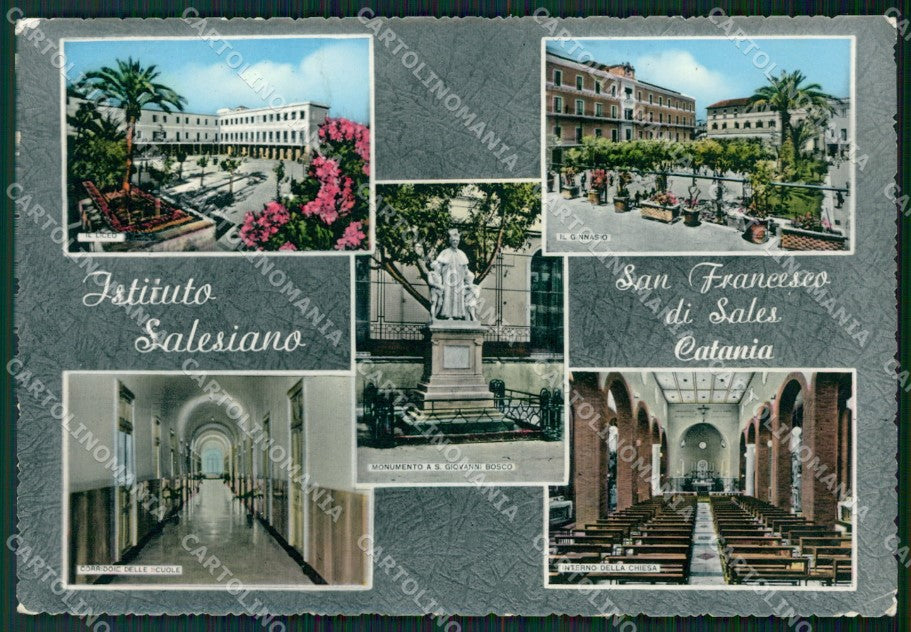 Catania Città Salesiani Foto FG cartolina ZK5487 – fronte