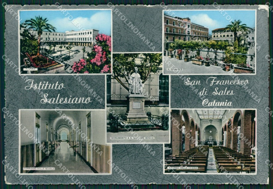 Catania Città Salesiani PIGHINE Foto FG cartolina ZK5488 – fronte