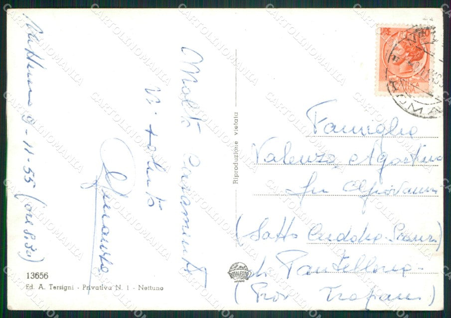 Roma Nettuno Foto FG cartolina ZK5492 – retro