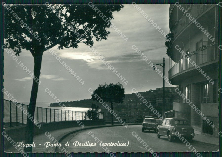 Napoli Posillipo Auto Foto FG cartolina ZK5500 – fronte