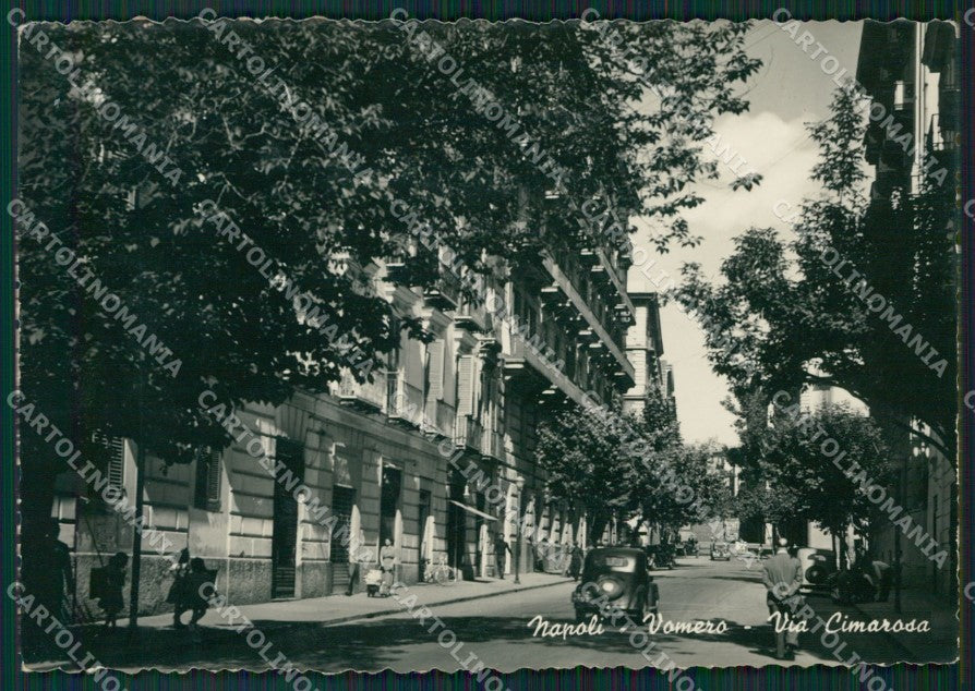 Napoli Città Vomero Auto Foto FG cartolina ZK5502 – fronte