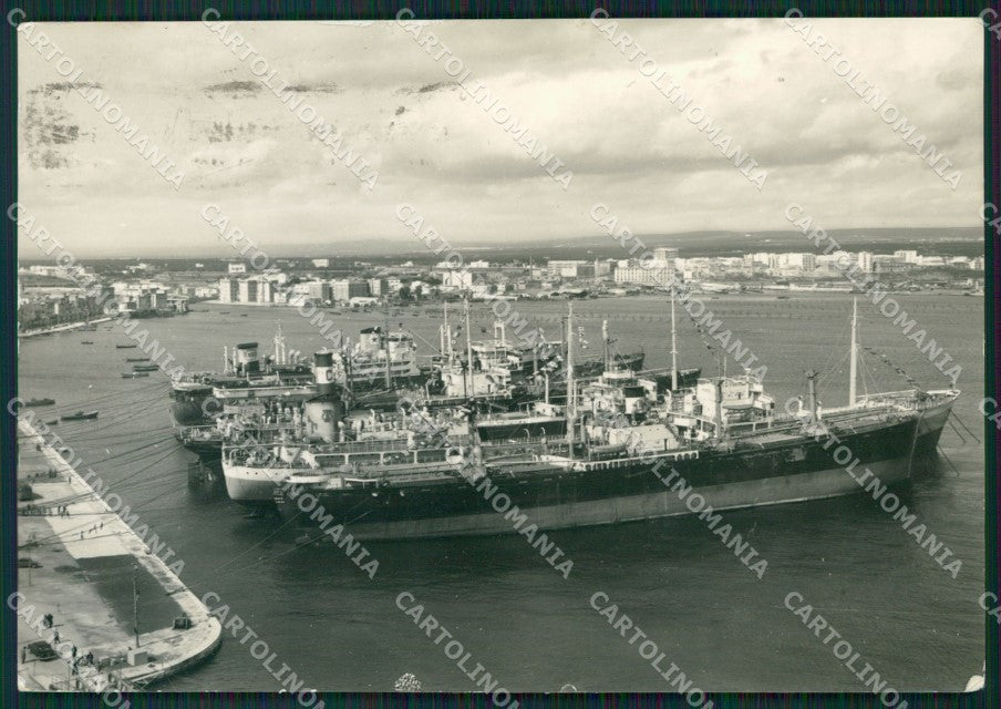 Taranto Città Navi Foto FG cartolina ZK5514 – fronte